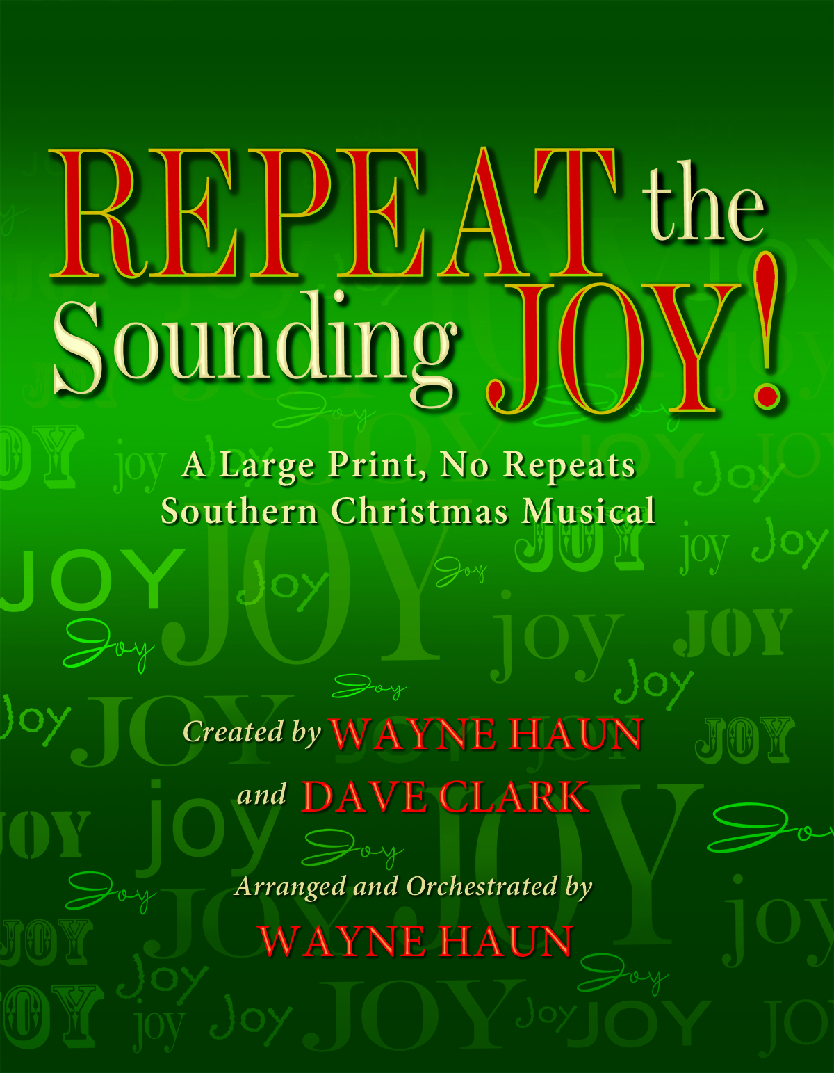 Repeat the Sounding Joy!
